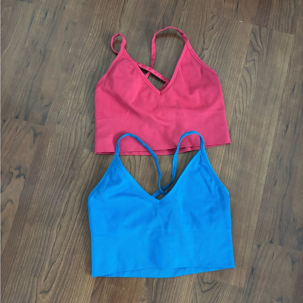 DSG Red and Blue Sports Bras